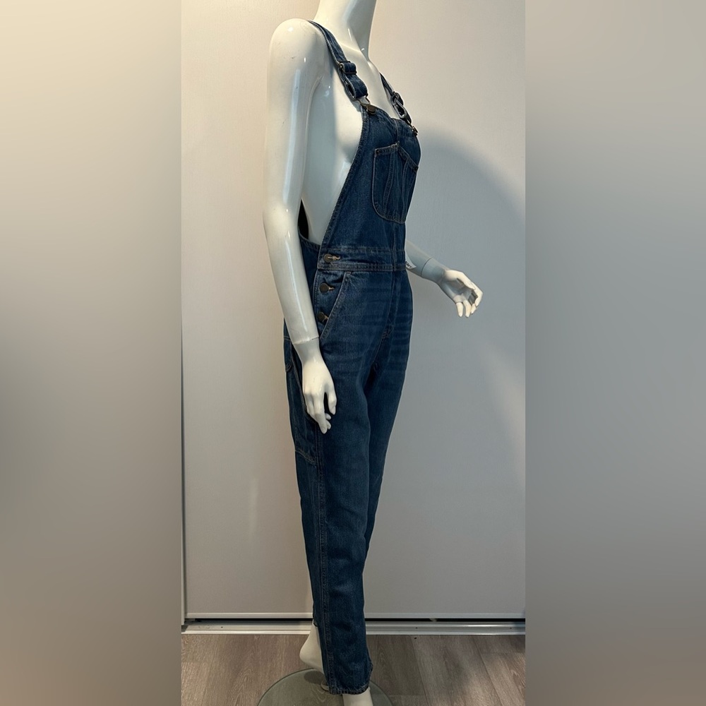 NWT. Old Navy Slouchy Straight Jean Overalls. - Picture 2 of 13